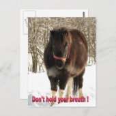 息を止めるな ポストカード (正面/裏面)