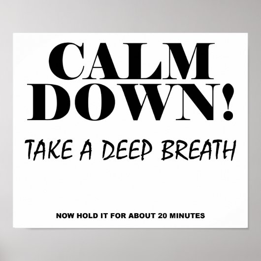 息を止めるポおもしろいスター ポスター (正面)