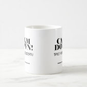 息を止める面白いマグカップ コーヒーマグカップ (中央)