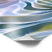 "息を殺して" - 水中の女性 フォトプリント            (角)