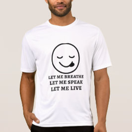 息を飲ませて話生きさせてくれ Tシャツ