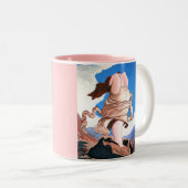 「息を…そして女神の心の中の鍵を開け…」 2-T ツートーンマグカップ (正面右)