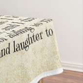 息パーソナライズされた子に宛てた手紙、息子誕生日ギ テーブルクロス (インサイチュ)