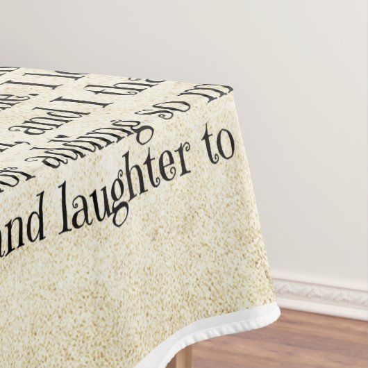 息パーソナライズされた子に宛てた手紙、息子誕生日ギ テーブルクロス (インサイチュ)