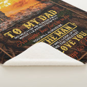 息パーソナライズされた子のパパラブレターへ シェルパブランケット (3/4)