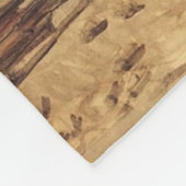 息パーソナライズされた子の虎の毛布に愛の手紙 フリースブランケット (角)