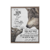 息パーソナライズされた子へのパパ ノートパッド (回転)