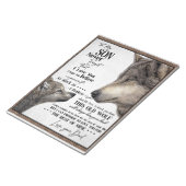 息パーソナライズされた子へのパパ ノートパッド (アングル)