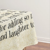 息パーソナライズされた子宛の手紙 テーブルクロス (インサイチュ)