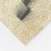 息パーソナライズされた子宛の手紙 フリースブランケット (角)