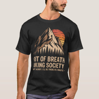 息切れハイキングサークルとキャンプまたは Tシャツ