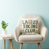 息切れハイキングサークル 楽しいナマケモノのハイカー クッション (椅子)