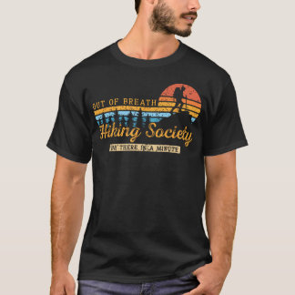 息切れハイキング協会 自然愛好家 Tシャツ