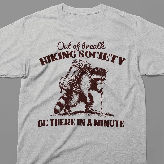 息切れハイキング協会 Tシャツ
