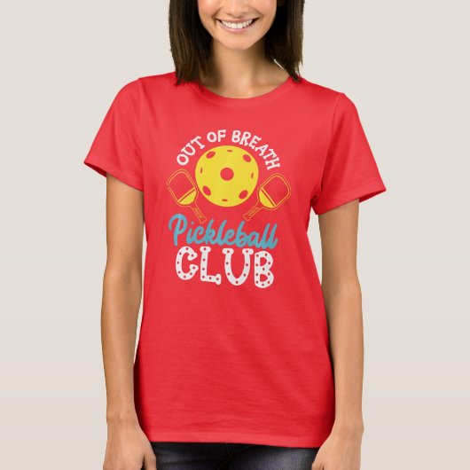息切れピックルボールクラブ  Tシャツ (正面)