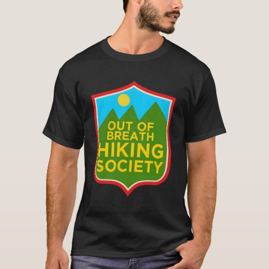 息動揺して止め協会 Tシャツ (正面)
