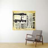 息子から母へ、母へのプレゼント、母の日ギフトアイデア タペストリー (インサイチュ(横))