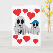 息子からBOOパパが大好き カード (黄色い花)