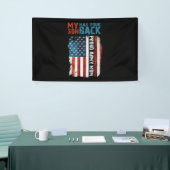 息子がお前のバックアーミーマ誇りを持ったムを持ってる 横断幕 (トレードショー)