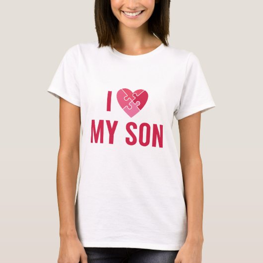 息子が大好き Tシャツ (正面)