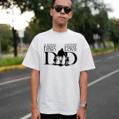 息子と娘のファーストヒーロー – パパ Tシャツ