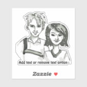 息子と娘の日 シール (シート)