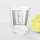 息子と父 ショットグラス (裏面)