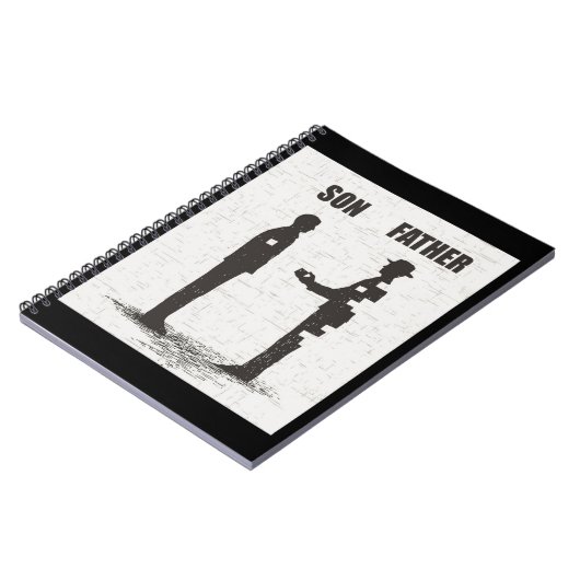 息子と父 ノートブック (左側)
