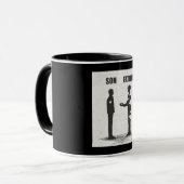 息子と父 マグカップ (正面左)