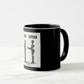 息子と父 マグカップ (正面右)