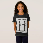 息子と父 Tシャツ (正面フル)