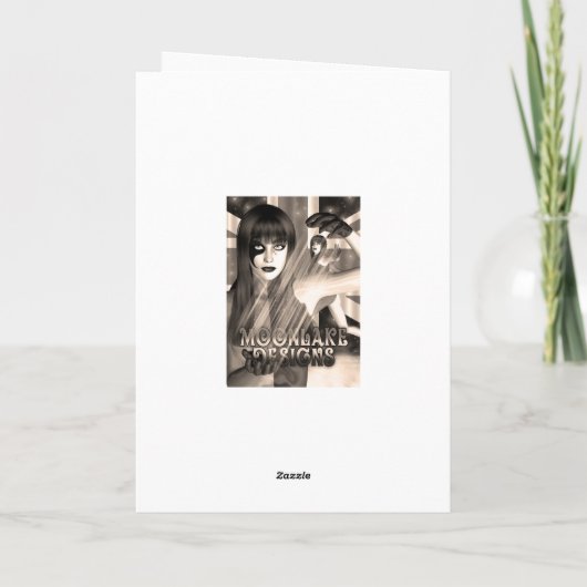 息子と義理の娘の結婚式の日おめでとう カード (裏面)