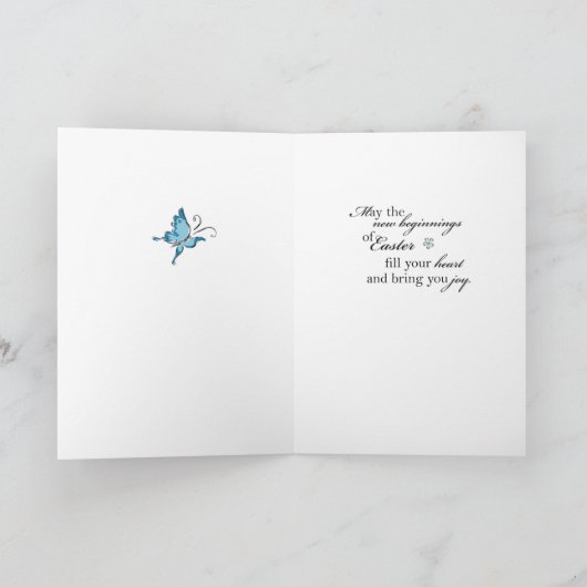 息子と義理の娘イースターバタフライニューベージーニ シーズンカード (内部)