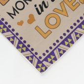 息子にとってのライオン昨日の私は息子誇りを持っただ フリースブランケット (角)