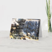 息子に カード (正面)