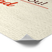 息子に |彼への素敵な手紙 | ポスター (角)