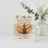 息子に |彼への素敵な手紙 | 招待状 (スタンド正面)