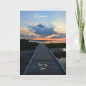 息子のための卒業カード カード (正面)