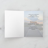 息子のための卒業カード カード (内部)