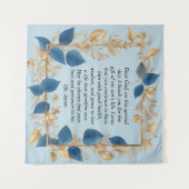 息子のための母祈りの言葉 タペストリー (正面(横))