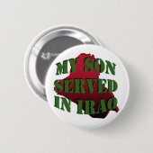 息子のイラク私のボタン 缶バッジ (正面&裏面)