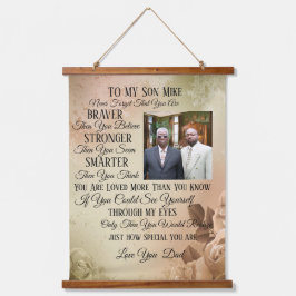 息子のタペストリぶら下がったーに 吊り下げ型タペストリー