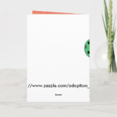 息子のバレンタインデーカード シーズンカード (裏面)