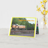 息子のバースデー・カード カード (黄色い花)