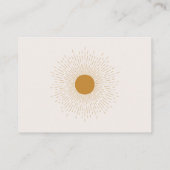 息子のベビーカードのための赤来ちゃんシャワー本 エンクロージャーカード (裏面)