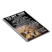 息子のライオンのライオン ノートブック (右側)