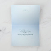 息子の叙階おめでとう 豪華な十字架 カード (内部)