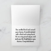 息子の大学院20XXカード シーズンカード (内部)