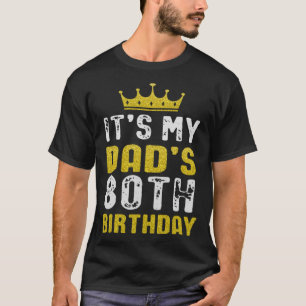 息子の娘からのパパのための黄色の王冠80日 Tシャツ
