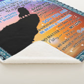 息子の恋人 |私の息子に私のハートの一部がある シェルパブランケット (3/4)